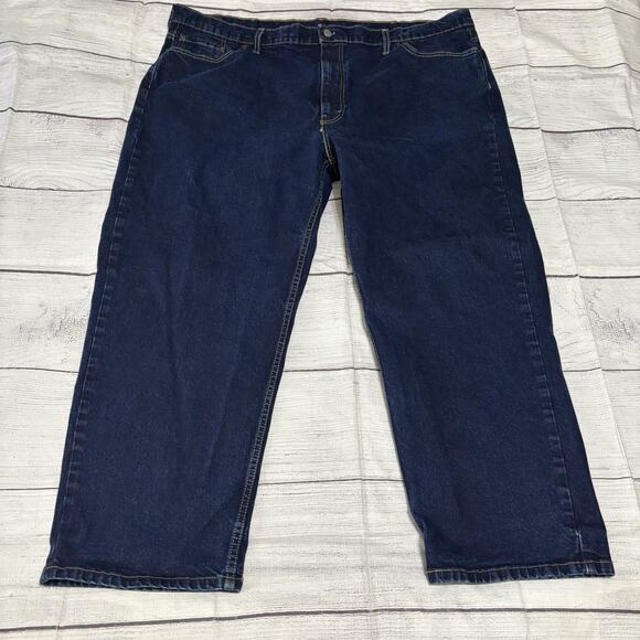 Levis 550 Mens Size 50x30 Relaxed Fit Jeans Dark Blue Wash PC9-01550-0011 - Picture 1 of 10